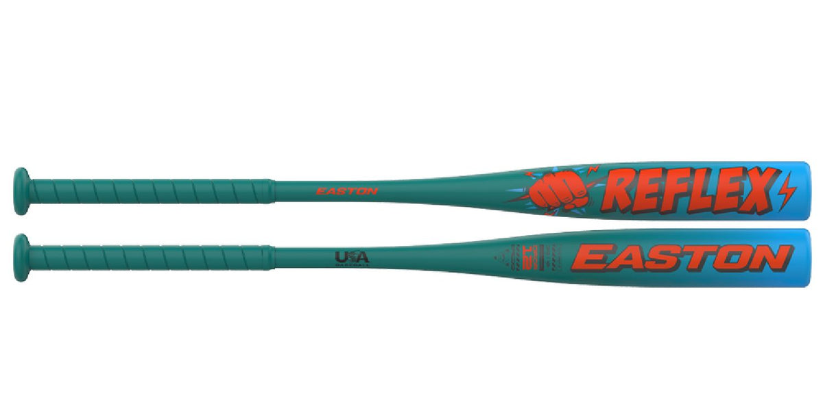 2027 Easton Reflex 2-1/2" Youth USA Baseball Bat -12oz: EU75REF12 Bats Easton 