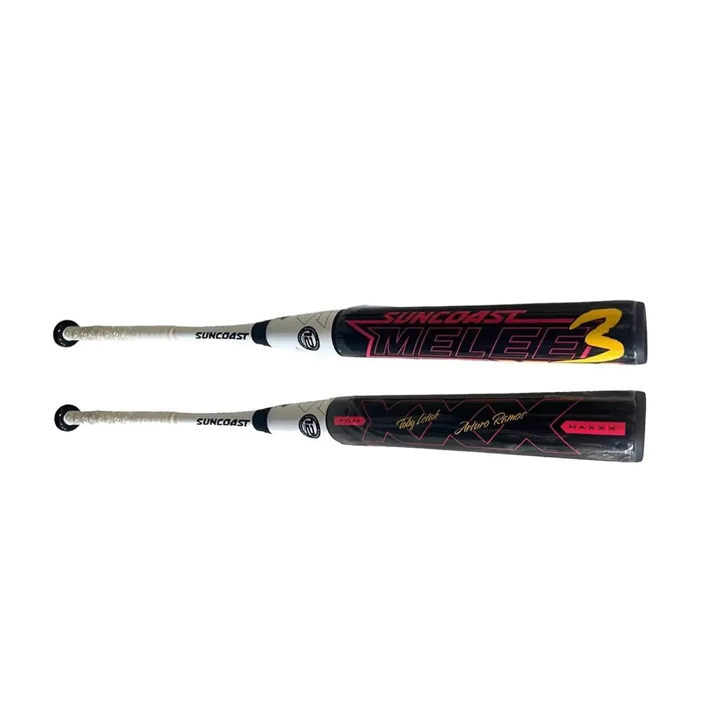 2026 Suncoast Melee 3 Max 12" End-Loaded 2-Piece SSUSA Senior Slowpitch Softball Bat: SMM3SE12 Bats Suncoast 34" 25.5 oz 