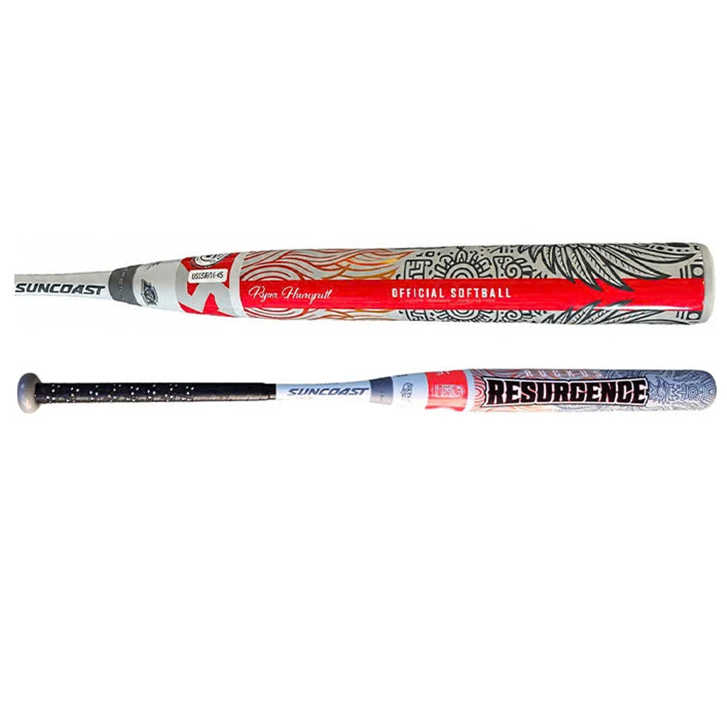 2027 Suncoast Ruckus Resurgence 13" End-Loaded Dual Stamp Slowpitch Softball Bat: SRRUE Bats Suncoast 