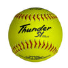 Dudley Thunder SY Slowpitch Softballs Cor. 47 / 525 12 Inch No Logo- One Dozen: 43821Y Balls Dudley 