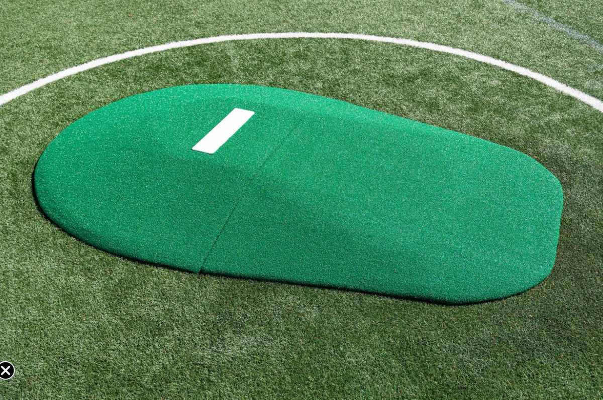 Portolite Oversized 8 Inch High 1-Piece Adult Baseball Game Mound: 8125 Training & Field Portolite Green 