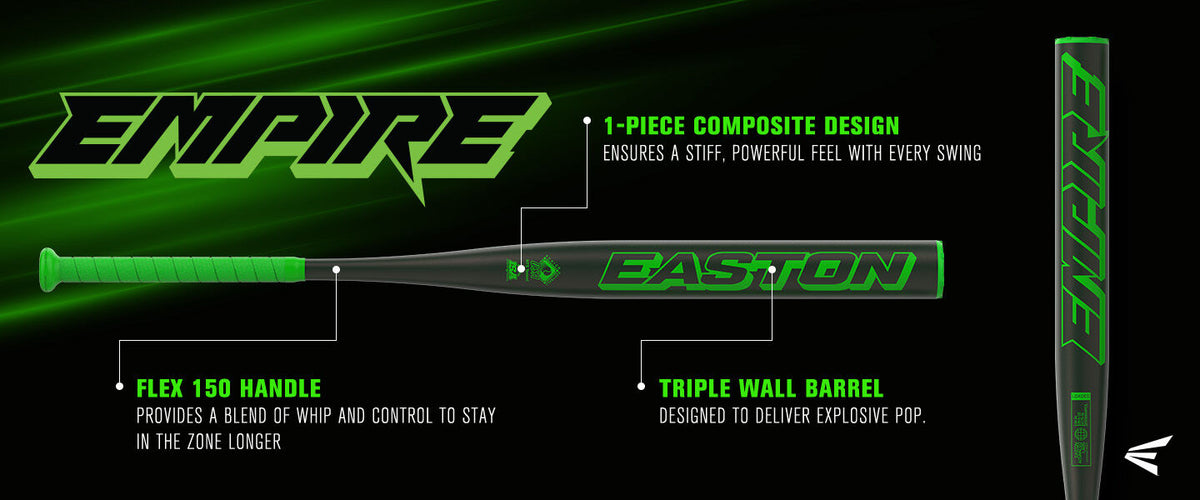 2026 Easton Empire Greg Connell 1-Piece SSUSA Senior Slowpitch Softball Bat: ESS6EMPC1L