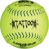 AD Starr Tattoo 12 Inch USSSA PRO-M Slowpitch Softball - One Dozen: UT12PMPC Balls AD Starr One Dozen (12 Balls) 