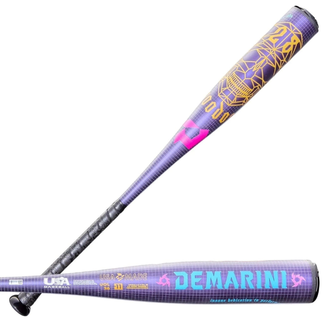 2026 DeMarini Voodoo® One (-11) USA Baseball Bat 2 5/8” : WBD2602010 Bats DeMarini 
