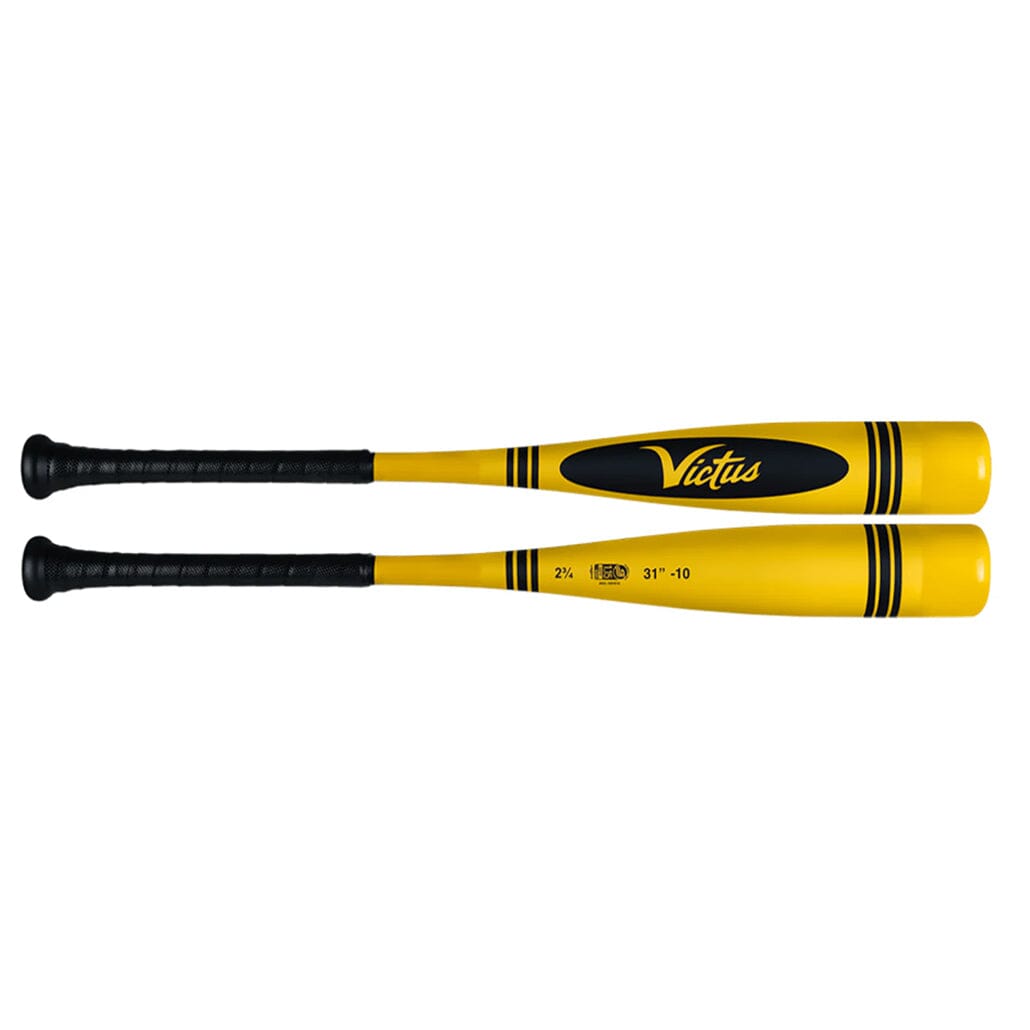 2025 Victus Vibe Crayon Foul Pole Yellow (-10) USSSA Youth Baseball Bat 2 3/4”: VSBVIB10C-YL Bats Victus 