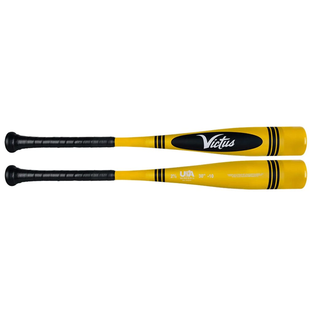 2025 Victus Vibe Foul Pole Yellow Crayon -10 USA Baseball Bat 2 5/8”: VSBVIB10CU-YL Bats Victus 