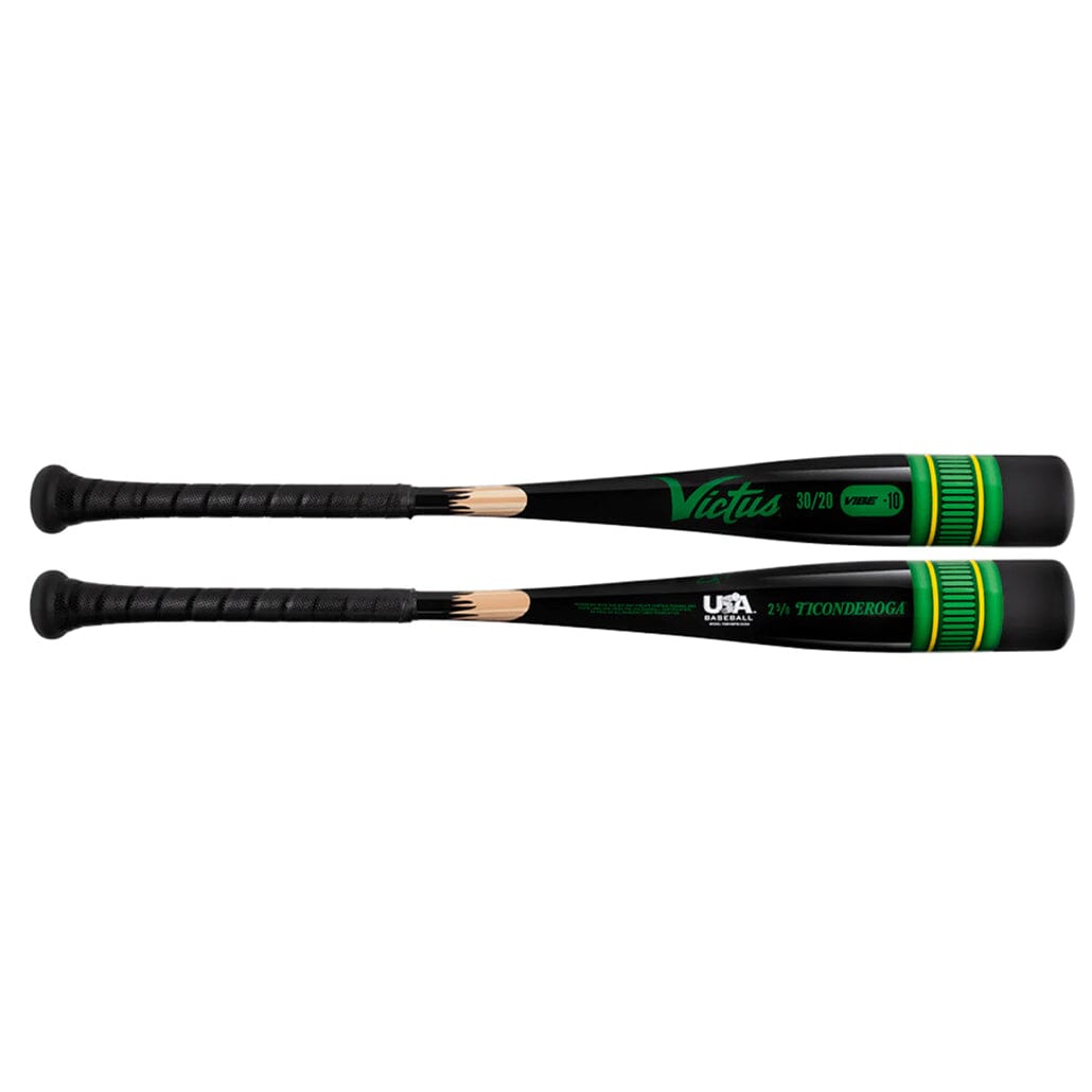 2025 Victus Vibe Black Pencil -10 USA Baseball Bat 2 5/8”: VSBVIBPB10USA Bats Victus 