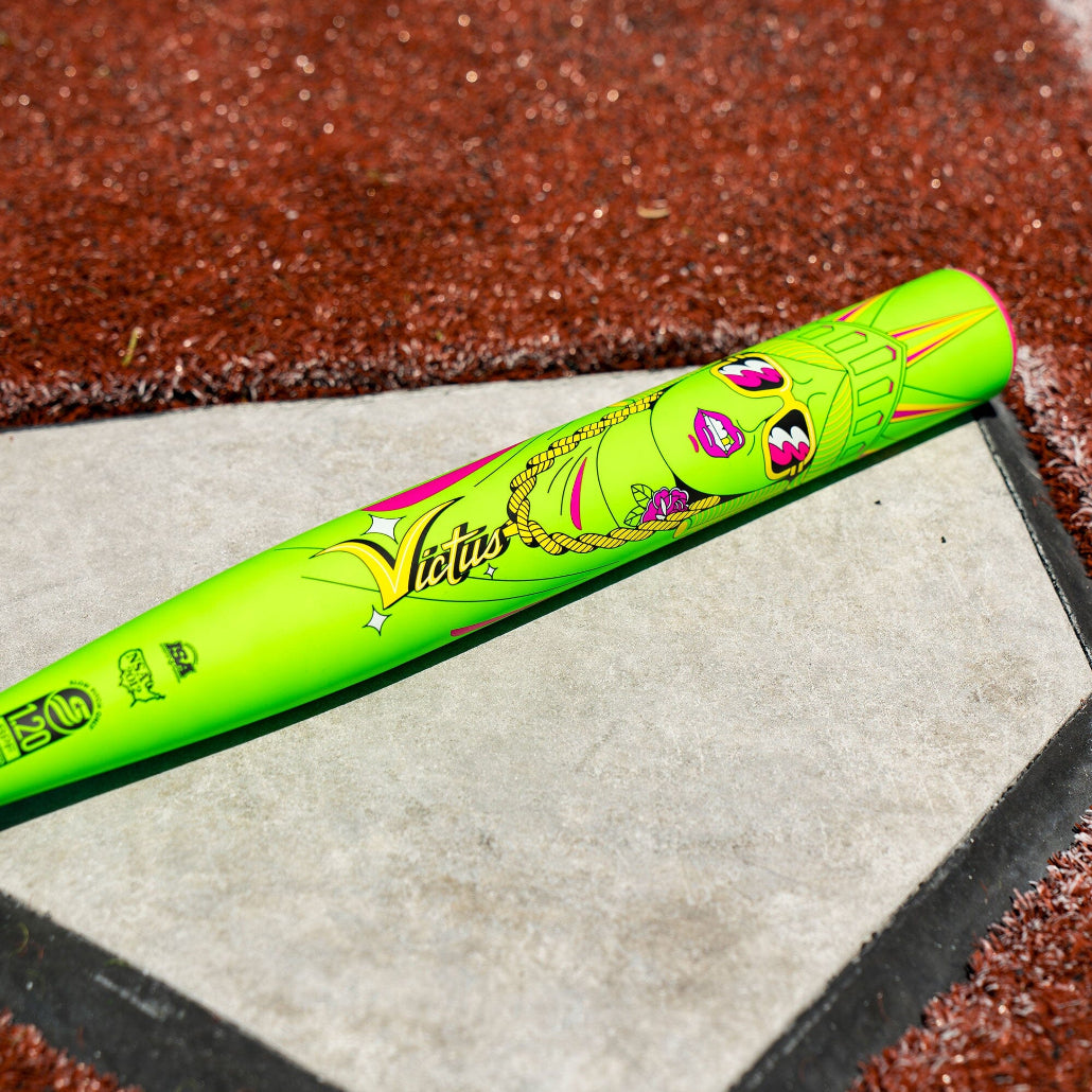 2027 Victus Beacon USSSA Neon Green 1-Piece End-Loaded Slowpitch Bat: VSPBNG1BUTC Bats Victus 