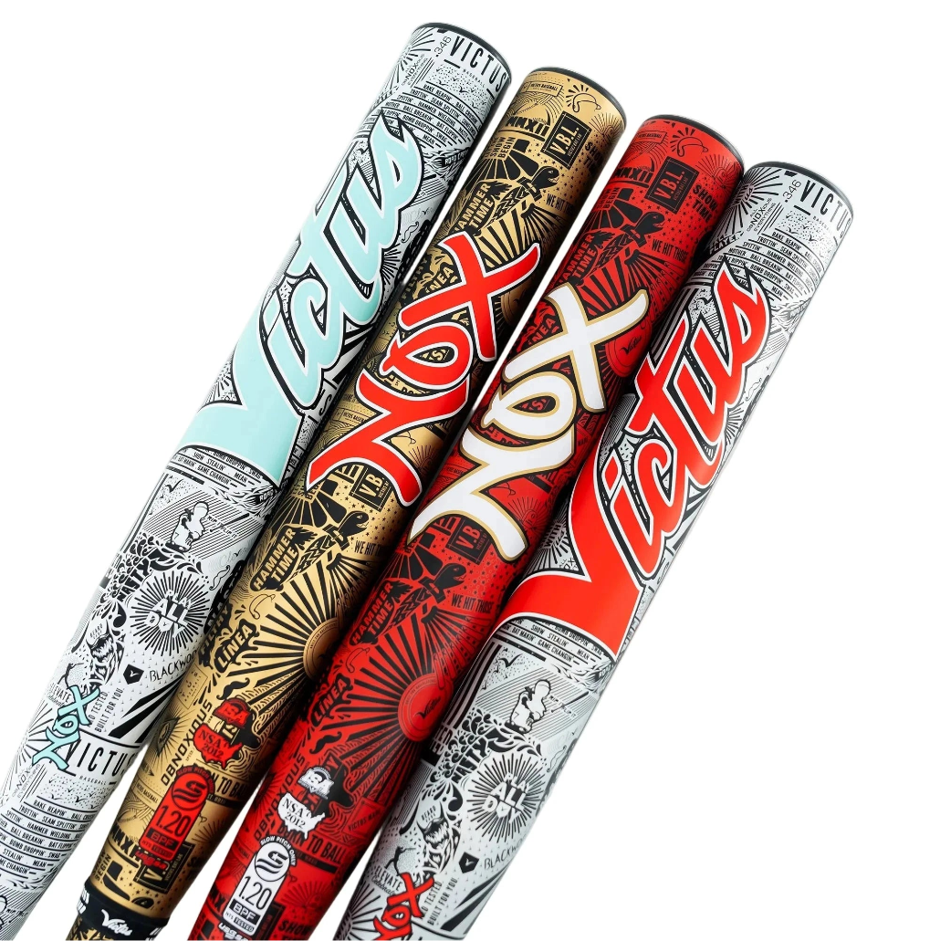 2026 Victus Nox Red 2-Piece Balanced USSSA Slowpitch Softball Bat: VSPNX2NU Bats Victus 