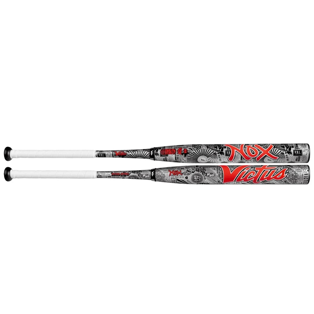 2026 Victus Nox Silver 2-Piece End-Loaded USSSA Slowpitch Softball Bat: VSPNX2YU Bats Victus 