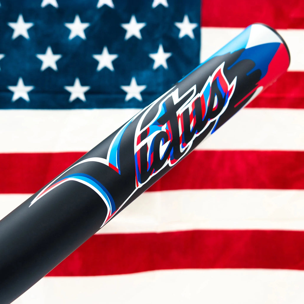 2025 Victus Vibe USA (ASA) Patriot 2-Piece End-Loaded Slowpitch Softball Bat: VSPV2YA Bats Victus 