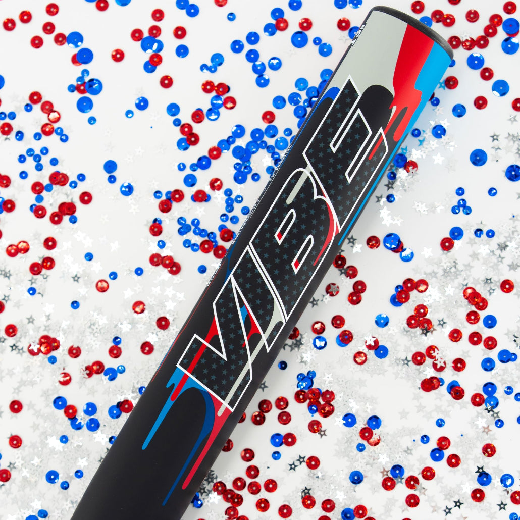 2025 Victus Vibe USA (ASA) Patriot 2-Piece End-Loaded Slowpitch Softball Bat: VSPV2YA Bats Victus 