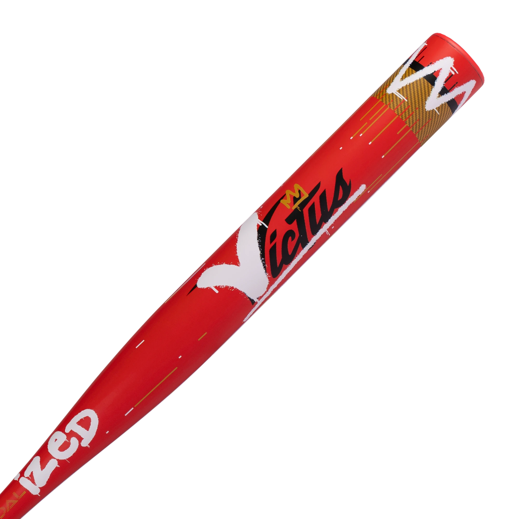2026 Victus Vandalized Red 1-Piece End-Loaded USSSA Slowpitch Softball Bat: VSPVA1YU Bats Victus 
