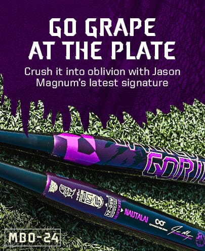 2024 DeMarini Jason Magnum V2 "Vanilla Gorilla" Purple USSSA Slowpitch Softball Bat: WBD2453010 Bats DeMarini 