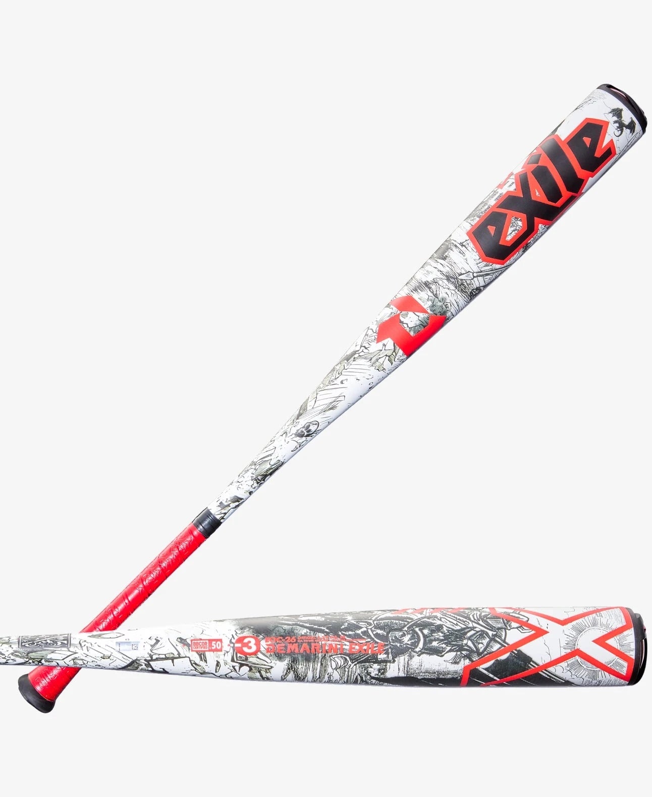 2026 DeMarini Exile BBCOR (-3) Baseball Bat: WBD2589010 Bats DeMarini 