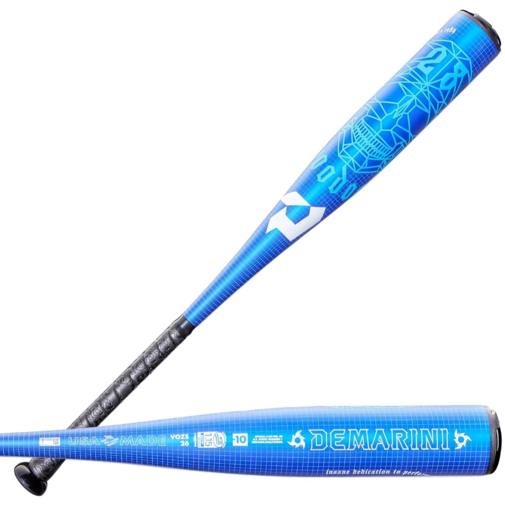 2026 DeMarini Voodoo® One (-5) 2 ¾” USSSA Baseball Bat: WBD2599010 Bats DeMarini 