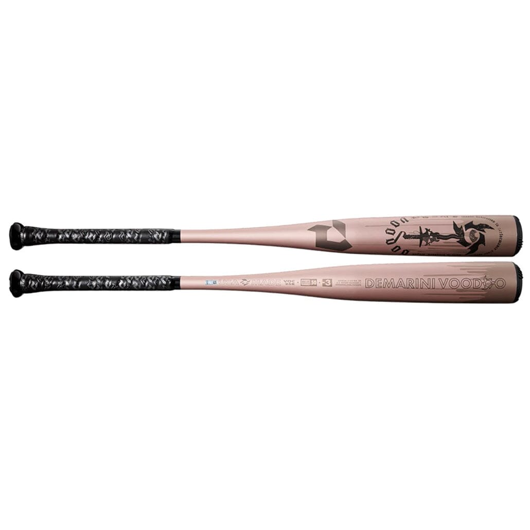 2025 DeMarini Rose Gold Voodoo One (-3) BBCOR Baseball Bat: WBD2628010 Bats DeMarini 