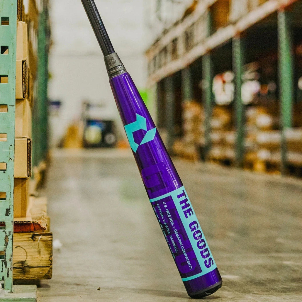 2026 DeMarini The Goods™ LE Royal-Purple (-3) BBCOR Baseball Bat: WBD2634010 Bats DeMarini 