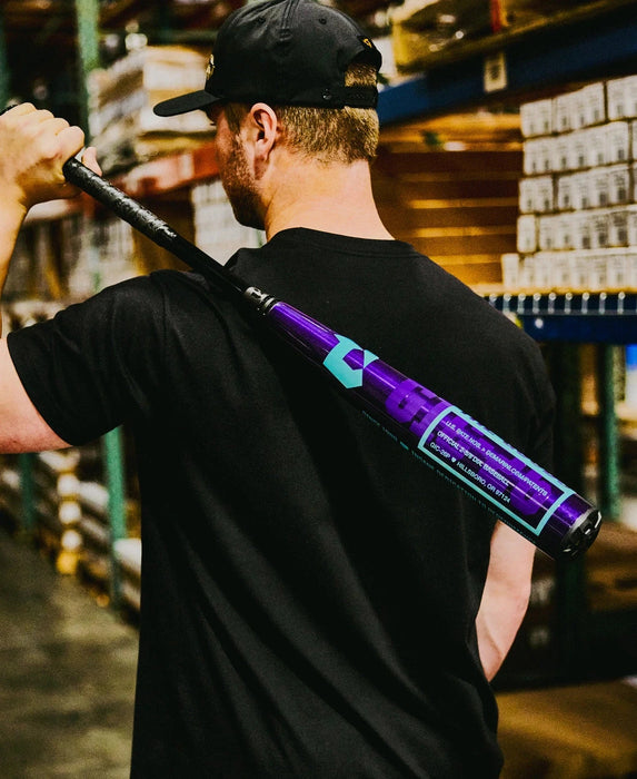 2026 DeMarini The Goods™ LE Royal-Purple (-3) BBCOR Baseball Bat: WBD2634010 Bats DeMarini 