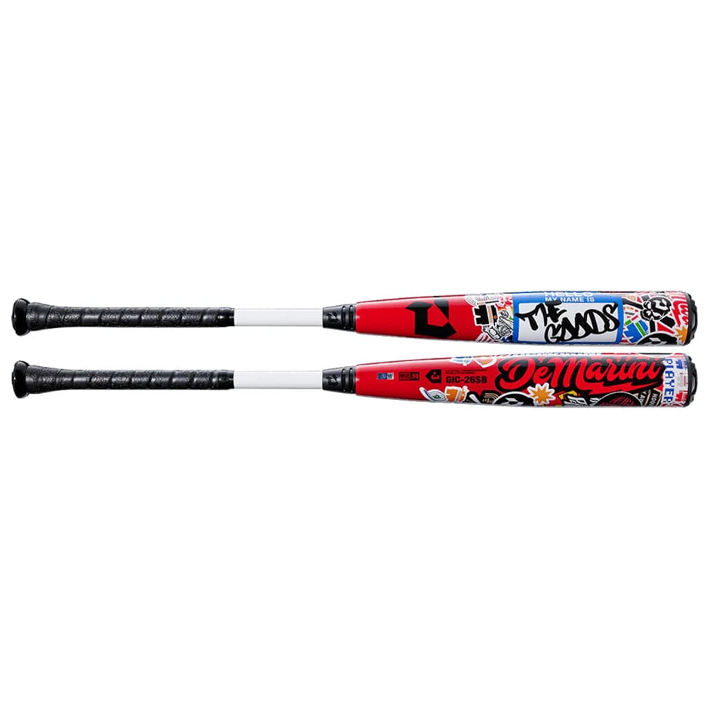 2026 DeMarini The Goods "Sticker Bomb" (-3) BBCOR Adult Baseball Bat 2 5/8”: WBD2653010 Bats DeMarini 