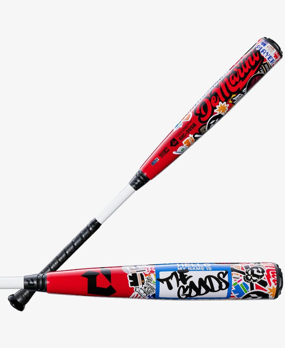2026 DeMarini The Goods "Sticker Bomb" (-3) BBCOR Adult Baseball Bat 2 5/8”: WBD2653010 Bats DeMarini 