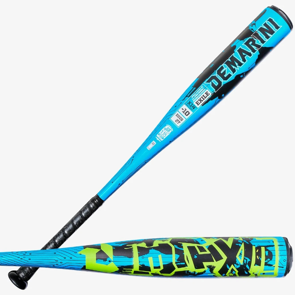 2027 DeMarini Exile (-10) 2 ¾” USSSA Baseball Bat: WBD2714010 Bats DeMarini 