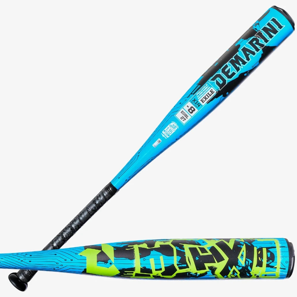 2027 DeMarini Exile (-8) 2 ¾” USSSA Baseball Bat: WBD2715010 Bats DeMarini 