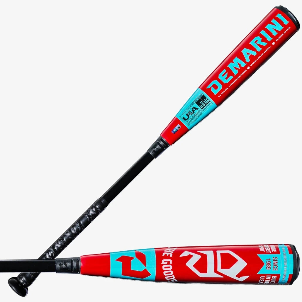 2027 DeMarini The Goods™ (-10) USA Baseball Bat 2 5/8”: WBD2718010 Bats DeMarini 