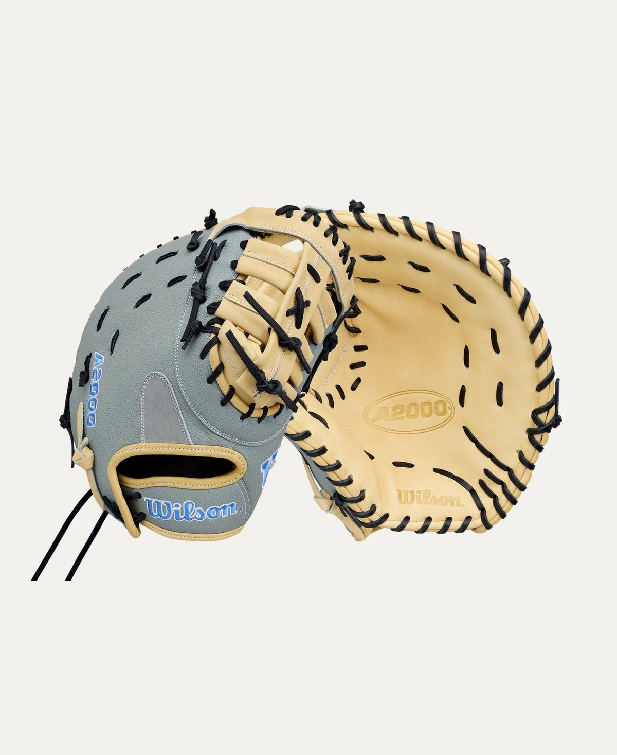 2027 Wilson A2000® FP1620SS 12.5” Fastpitch First Base Mitt: WBG07401RT125 Equipment Wilson Sporting Goods Wear on Left 