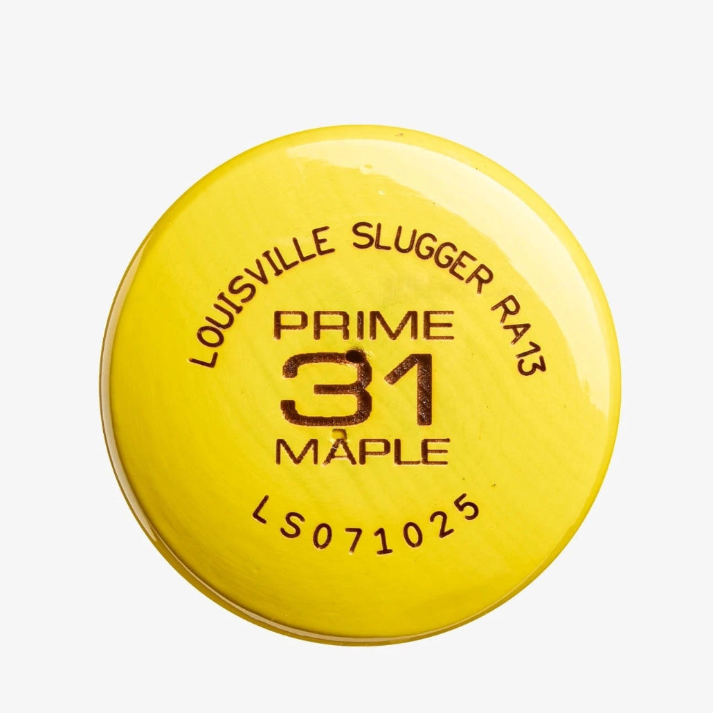 Louisville Slugger Youth Prime Maple Savannah Bananas RA13 Wood Baseball Bat: WBL4160010 Bats Louisville Slugger 