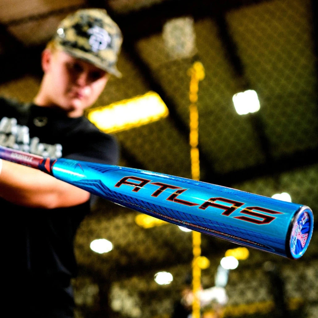 2027 Louisville Slugger Atlas™ Hybrid (BLUE) -3 BBCOR 2 5/8" Adult Baseball Bat: WBL4246010 Bats Louisville Slugger 