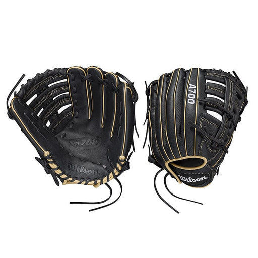 Wilson A700 12.5" Outfield Baseball Glove: WBW100129125 Equipment Wilson Sporting Goods 