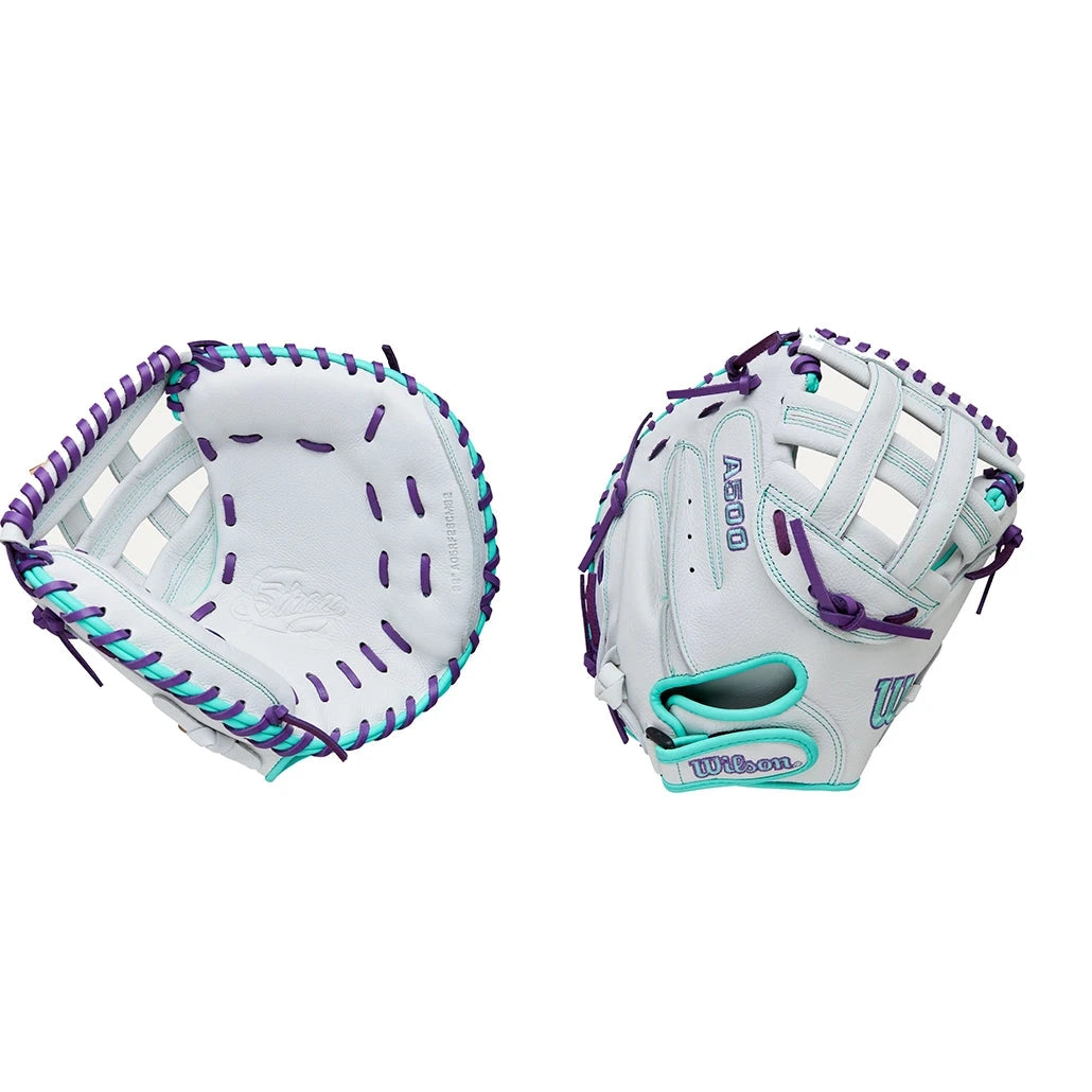 2026 Wilson A500™ Siren™ 32” Youth Fastpitch Softball Catcher’s Mitt: WBW10356332 Equipment Wilson Sporting Goods 
