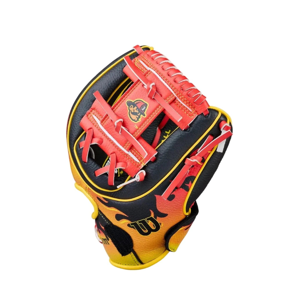 Wilson A200 EZ Catch Firefighters Youth Baseball: WBW10430210 Equipment Wilson Sporting Goods 