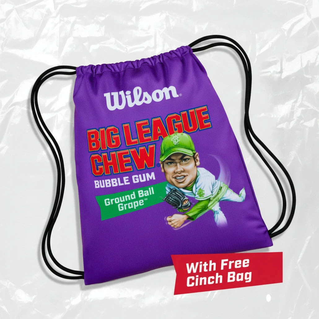 2026 Wilson A2000® Big League Chew Ground Ball Grape 11.5": WBW104621115 Equipment Wilson Sporting Goods 