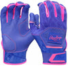 Rawlings Workhorse® Adult and Youth Baseball Batting Gloves: WH25BG Purple-Pink