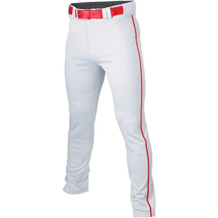 Easton Rival+ Adult Piped Pant: Rival+ Apparel Easton White/Navy X-Small 