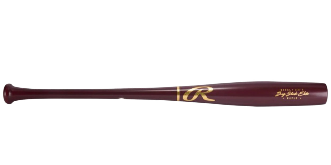 Rawlings Big Stick I13T Torpedo Maple Wood Baseball Bat (Wine): RBSM6 Bats Rawlings 