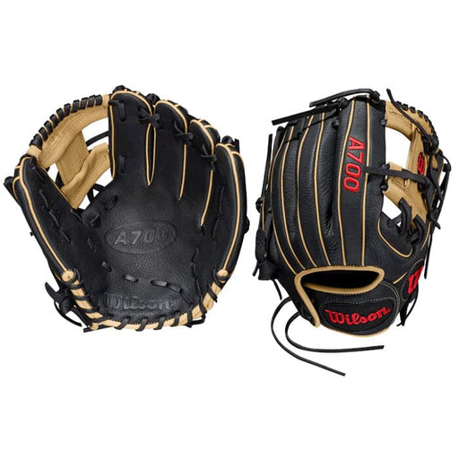 Wilson A700 11.5" Infield Baseball Glove: WBW100126115 Equipment Wilson Sporting Goods 