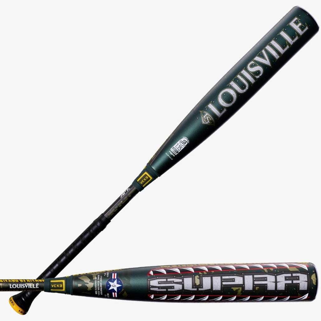 2027 Louisville Slugger Supra "Tiger Shark" (-5) 2 ¾” USSSA Baseball Bat: WBL2700901 Bats Louisville Slugger 