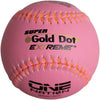 Worth PINK Super Gold Dot Extreme “One Nation” Slowpitch Softball (Dozen): WON12CP Balls Worth 