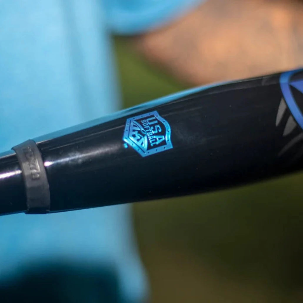2026 Worth Bedlam Black XL 13.5" USA (ASA) Slowpitch Softball Bat: WSA6BDBKL Bats Worth 