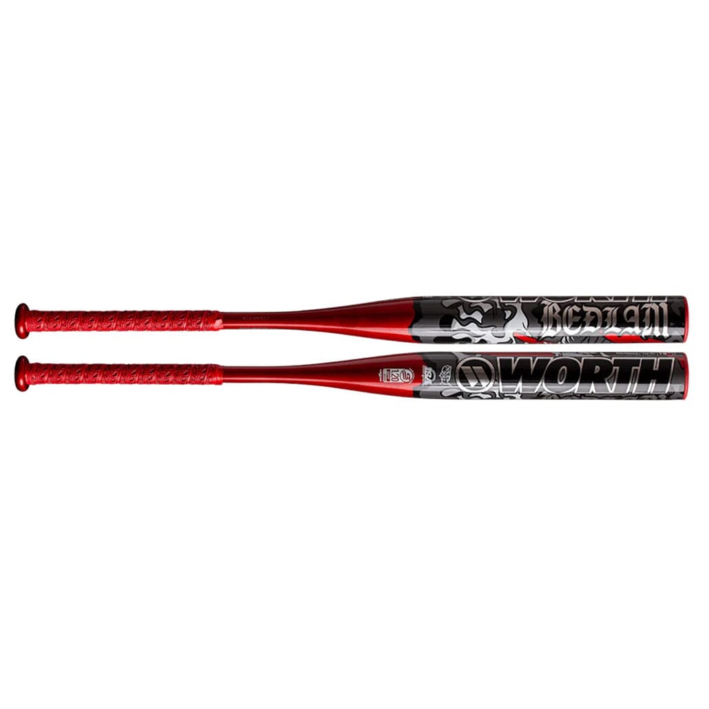 2025 Worth Bedlam Gamer XL SSUSA Senior Slowpitch Softball Bat: WSS5BEDL Bats Worth 