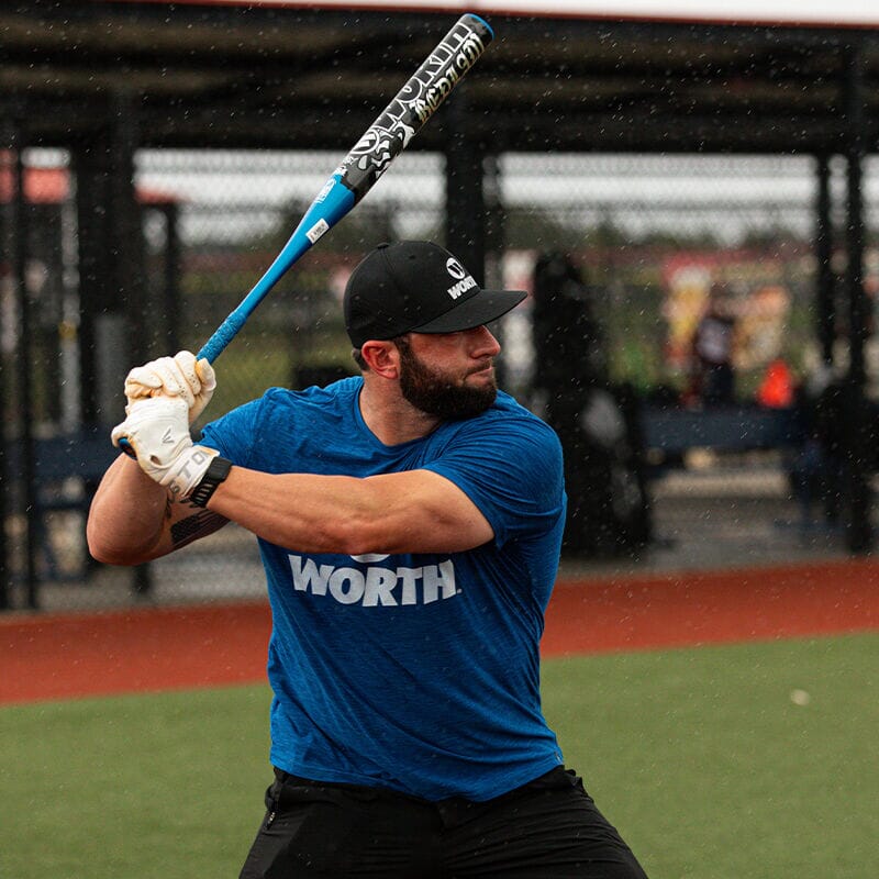 2025 Worth Bedlam Phil Matte XL 1-Piece 12.75 Inch USSSA Slowpitch Softball Bat: WSU5PMB1L Bats Worth 