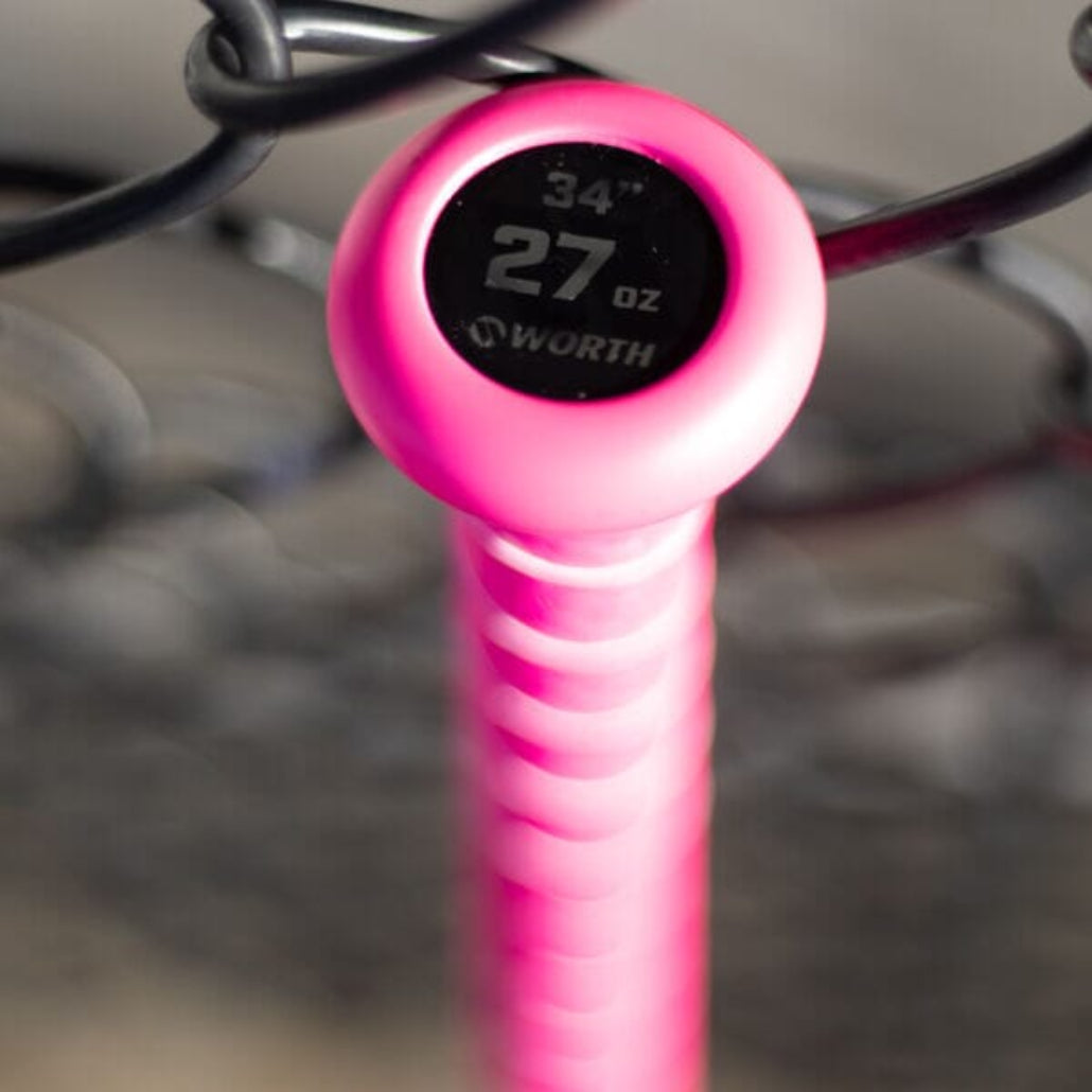 2026 Worth Bedlam Josh Riley 13.5" USSSA Balanced 2-Piece Slowpitch Softball Bat : WSUJRBEDB Bats Worth 