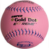 Worth PINK Super Gold Dot Extreme Classic M 12 inch GSL Logo (Dozen): WUC12CPXTG