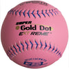 Worth PINK Super Gold Dot Extreme Classic M 12 inch GSL Logo (Dozen): WUC12CPXTG Balls Worth 