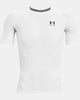 Under Armour Men's HeatGear® Short Sleeve Shirt: 1361518 Apparel Under Armour White Small 