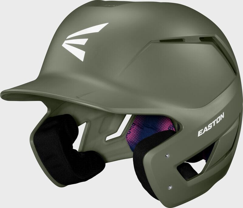 Easton Z50 Matte Batting Helmet (3 sizes): Z50MAT Equipment Easton Military Green Medium/Large 