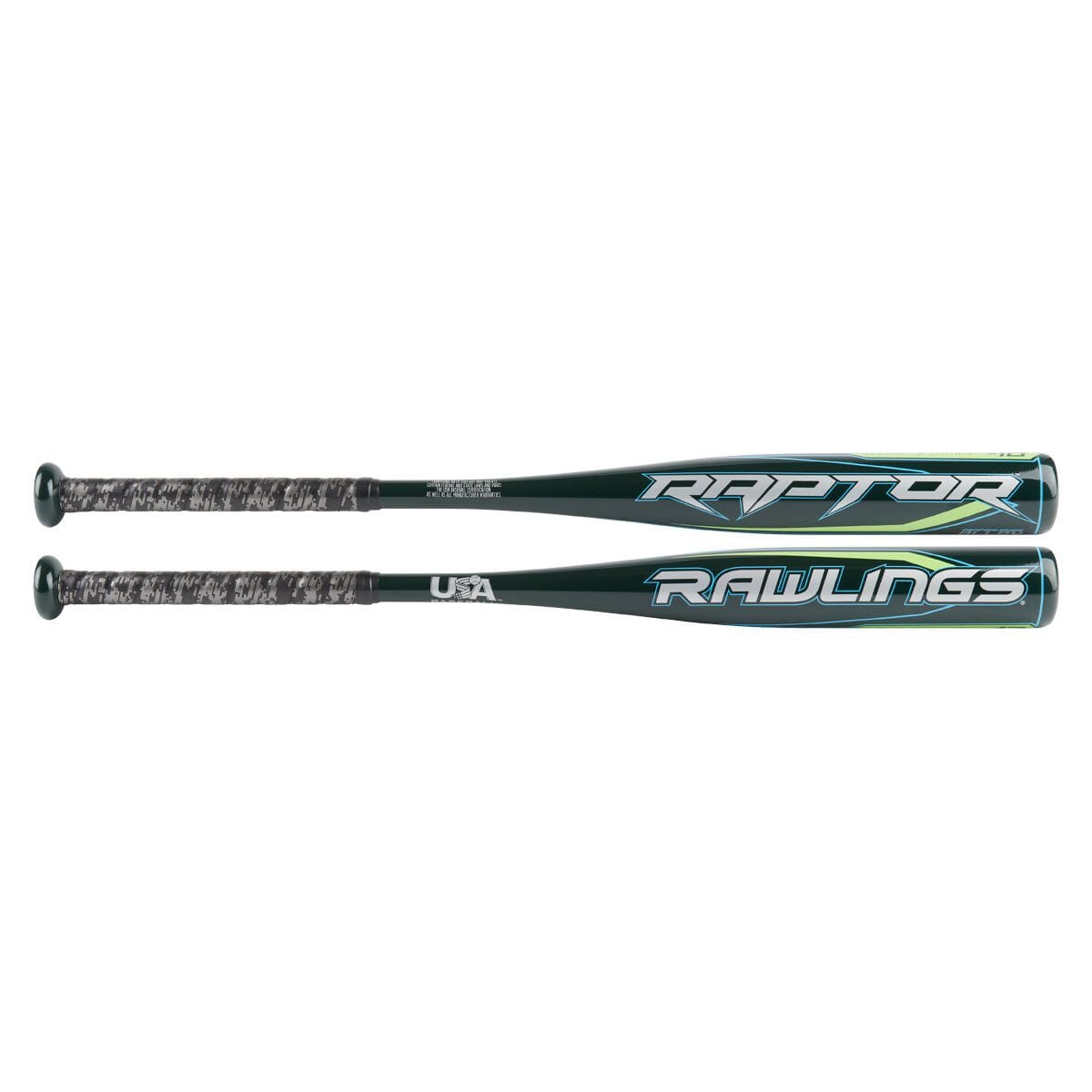 Rawlings Raptor USA -10 Baseball Bat 2 ¼”: US2R10 Bats Rawlings 